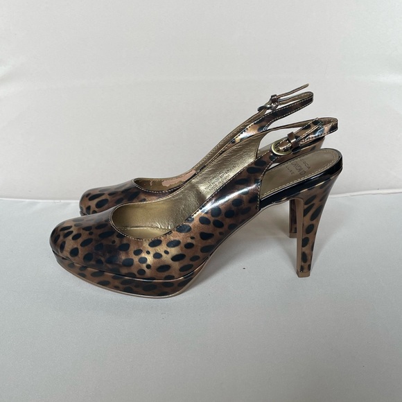 LIKE NEW Circa Joan & David Cheetah Print Heels - Picture 5 of 9